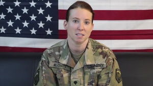 SPC Melissa Melicharek - Thanksgiving Greeting