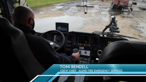 RAF Fairford receives new fire truck