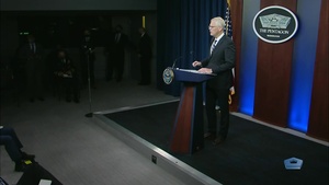  Acting Defense Secretary Briefs Pentagon Reporters