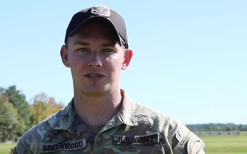 Spc. Forrest Greenwood Gives a Thanksgiving Greeting