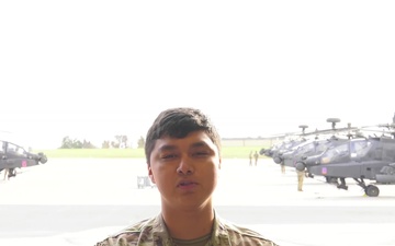 Pfc. Isai Reyes-Quiroz Thanksgiving Greeting