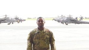 Pfc. Adanus Warren Holiday Greeting