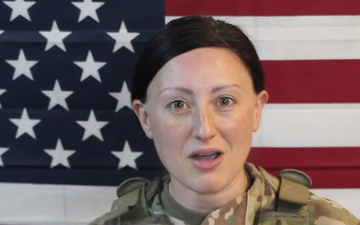 CPT Amanda Kelly Thanksgiving greeting