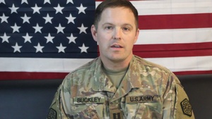 CPT Brian Buckley Thanksgiving greeting