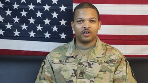 SFC Walter Huley Thanksgiving greeting