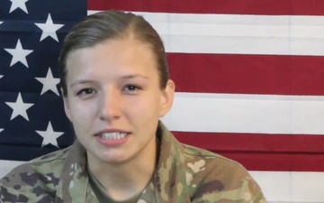 SPC Harmony Burgess Thanksgiving greeting