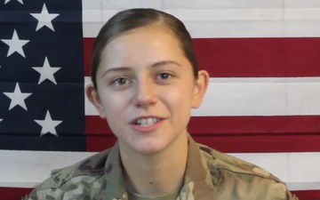 SPC Olivia Schackleton Thanksgiving greeting