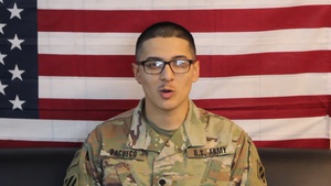 SPC Pedro Pacheco Thanksgiving greeting