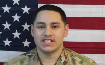 SPC Roy Aldape Thanksgiving greeting