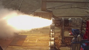 Stubby Rocket Test Fire