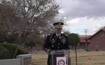 1AD and Fort Bliss Remembrance Sunday 2020