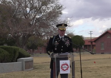 1AD and Fort Bliss Remembrance Sunday 2020