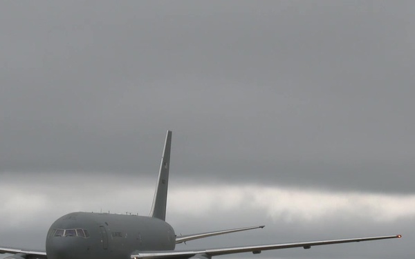 First KC-46A Pegasus arrives at Tinker for initial maintenance check