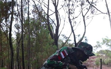 Indonesia Platoon Exchange 2020: Dismount Maneuver Training