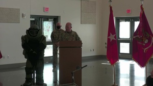 319th EOD CO Deployment Ceremony