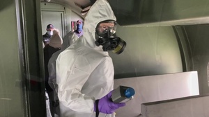 10th Civil Support Team conducts hazardous material training at SeaTac Airport