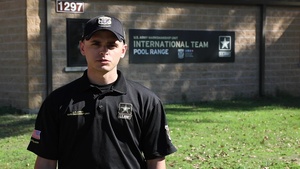 U.S. Army Sgt. Jared Desrosiers Gives a Thanksgiving Greeting