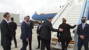 US Secretary of State Mike Pompeo Departs Israel