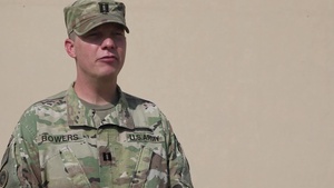 Capt. Matthew Bowers Holiday Shoutout