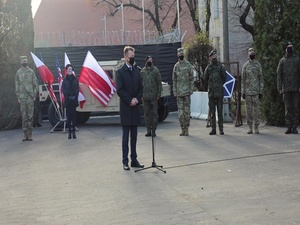 V Corps establishes its forward headquarters in Poland
