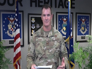 Col John Tryon, AFCEC Commander, Det 1, 'Virtual' All-Call to AFCEC-Tyndall Team, Nov. 20, 2020