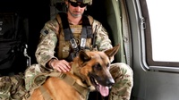 Army Flight Paramedics And Veterinarians Train With K9 Teams