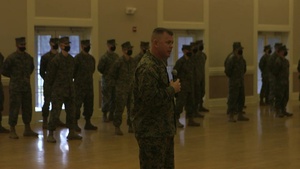 MCIEAST-MCB Camp Lejeune Headquarters and Support Battalion Relief and Appointment Ceremony