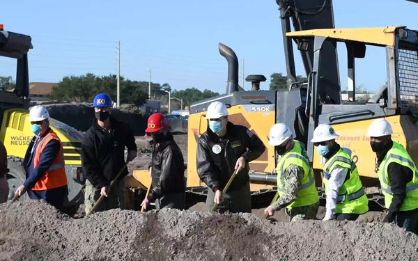 Fleet Readiness Center Southeast breaks ground on new avionics facility