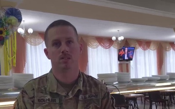 Staff Sgt. Aaron Koehler Thanksgiving Shout-out, Task Force Illini