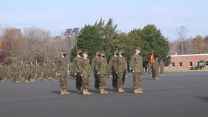 OCS Graduation of Alpha and Bravo Company