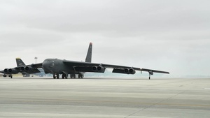 B-52H Stratofortress take off from Minot Air Force Base