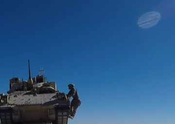 Getting behind the wheel: 1-1 CAV conducts Bradley gunnery during home station training at Bliss