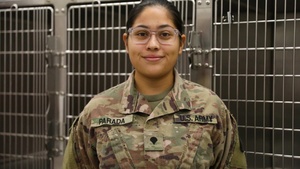 Spc. Samantha Parada Holiday Shout Out