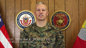 A Message from MCBQ Commander