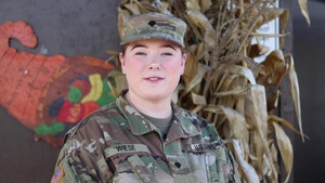 Iowa National Guard Soldier Thanksgiving 2020 shout out
