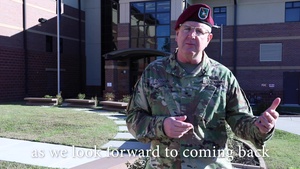 2020 USACAPOC(A) Holiday Greetings Safety Message