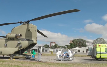JTF-Bravo provides casualty evacuation for COVID patient in Guatemala