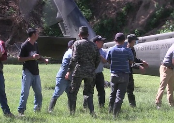 B-Roll 1-228th Aviation Regiment Transports Humanitarian Aid