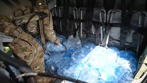 Winged Warriors deliver water to citizens