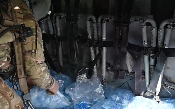 Winged Warriors deliver water to citizens