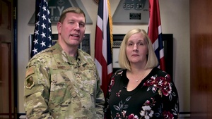 Happy Thanksgiving from Col. Kurt Wendt and Kristina Wendt