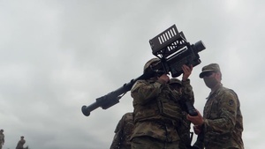 Missile defence training in Latvia (international version)