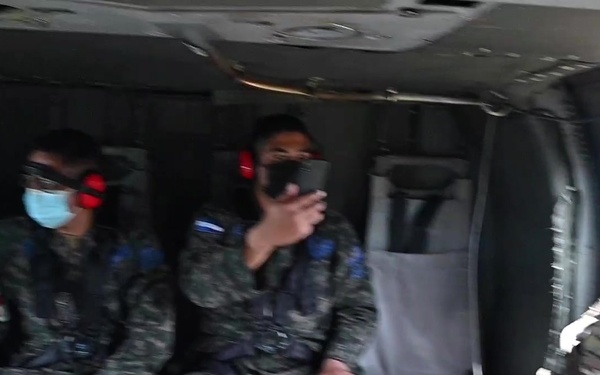 Winged Warriors deliver food bundles