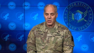 GEN Gus Perna discusses COVID-19 vaccine allocation/distribution