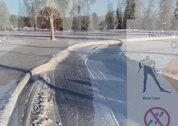 Chena Bend Golf Course winter trails are open for use