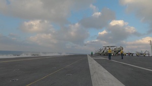 USS Nimitz Flight Deck