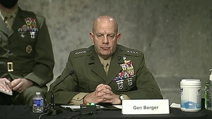 Navy, Marine Corps Top Leaders Discuss Naval Readiness at Senate Committee Meeting