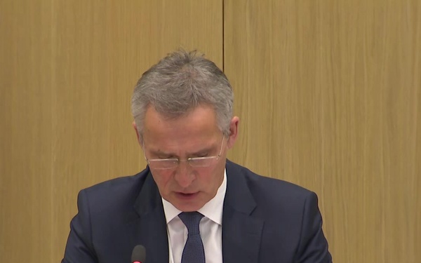 Meeting of the North Atlantic Council (NAC) in Foreign Ministers’ session via tele-conference (OPENING REMARKS)