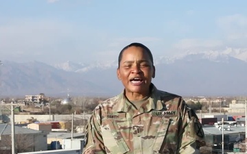 Chief Warrant Officer 3 Debra Smith Holiday Shout-out