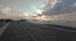 USS Nimitz Conducts Flight Operations